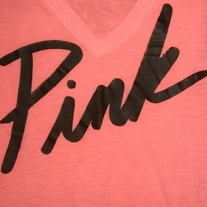 Vs pink tee